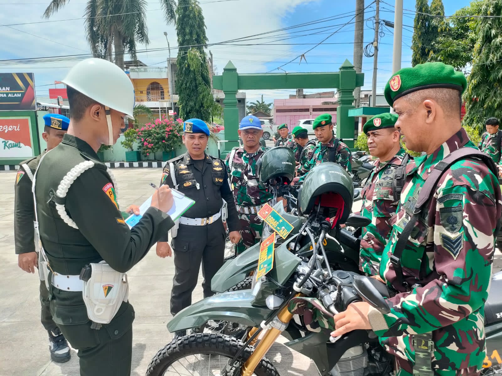Kodim 1420/Sidrap Mengikuti Sosialisasi Operasi Gaktib dan Operasi Yustisi TA 2024