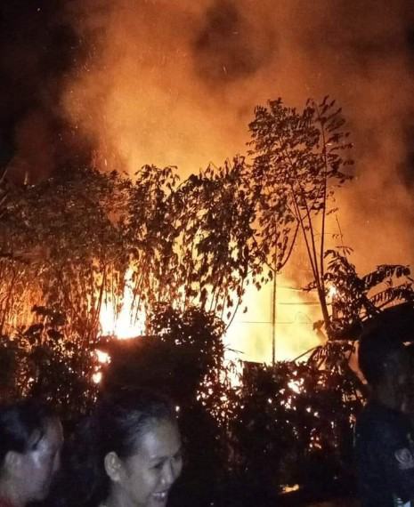 Fakta Kebakaran Hanguskan Satu Rumah Semi Permanen di Desa Ogomoli Tolitoli