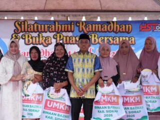 Bupati Sidrap Gelar Bukber di Kediaman Tokoh Masyarakat Majjelling, Sampaikan Kabar Gembira Pertanian