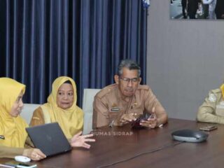 Wabup Sidrap Ikuti Rakor Pengendalian Inflasi Jelang Idulfitri 1447 Hijriah