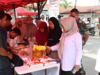 Gerakan Pangan Murah Serentak Sulsel Digelar, Sidrap Hadirkan Bahan Pokok Terjangkau