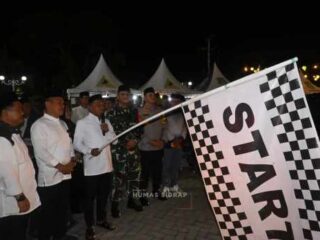 Sidrap Bergema, Ribuan Warga Pawai Takbir Sambut Idulfitri 1447 Hijriah