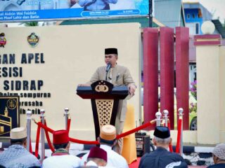 Jangan Salah, Keamanan dan Ketertiban Jadi Kunci Majunya Daerah: Pesan Kuat Kapolres di Salat Id Polres Sidrap