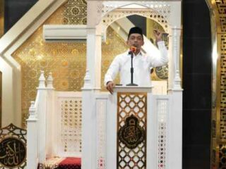 Di Masjid Nurul Iman Macorawalie, Bupati Ajak Warga Belanja di Kampung Sendiri