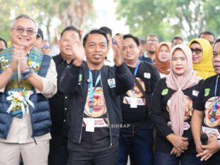 Ribuan Peserta Audisi Dangdut Academy Indosiar Penuhi Kantor Bupati Sidrap