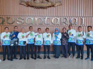 Bupati Syaharuddin Alrif Perjuangkan Dana Bagi Hasil PLTB Sidrap di Komisi XII DPR RI