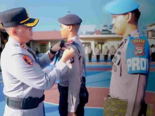 Terima 75 Siswa Latja SPN Polda Sulsel, Kapolres Sidrap Tekankan Etika dan Disiplin