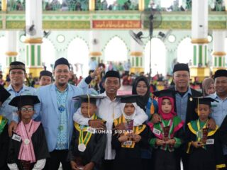 Wisuda 638 Santri, Sidrap Perkuat Fondasi Generasi Qurani