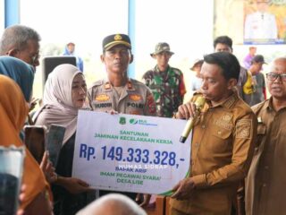 Sukacita Panen di Desa Lise, Potret Sinergi Pemkab Sidrap dan Petani Kawal Swasembada Pangan