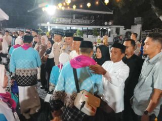 AKBP Fantry Taherong Hadir di Tengah Tangis dan Doa Pelepasan Kloter 40 Sidrap