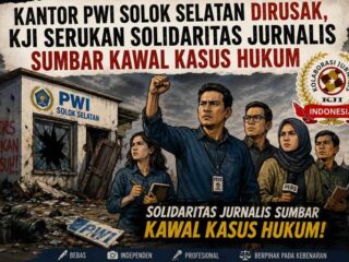 KJI Kutuk Perusakan Kantor PWI Solok Selatan, Desak Polisi Tangkap Pelaku Hingga Aktor Intelektual!