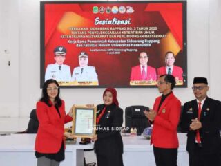 Pemkab Sidrap dan FH Unhas Sosialisasikan Perda Ketertiban Umum