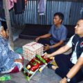 Polisi Peduli, Sat. Narkoba Polres Sidrap Serahkan Bantuan Kepada Warga