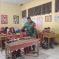 Babinsa Jajaran Kodim 1420/Sidrap Terus Dampingi Penyaluran Makan Bergizi Gratis