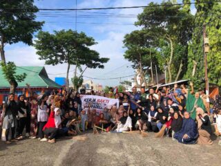 Pagi-Pagi di Sidrap Ramai-ramai Bersih Kampung, Targetnya Satu: Lawan Narkoba di Mappadeceng