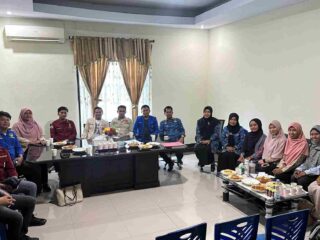 KNPI dan OKP Se-Sidrap Audiensi dengan Disporapar, Bahas Indeks Pembangunan Pemuda