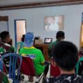 Dua Koramil Jajaran Kodim 1420/Sidrap Gelar Nobar, Pererat Kebersamaan Warga