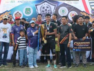 Wakil Bupati Sidrap Tutup Sidrap Cup 2026, Amanah 99 FC Raih Gelar Juara