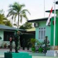 Pasi Log Kodim 1420/Sidrap Pimpin Upacara Bendera Minggu Ke-IV Bulan Juni 2026