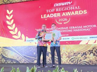 Bupati Syaharuddin Alrif Raih Disway Top Regional Leader Awards 2026 atas Kinerja Ketahanan Pangan