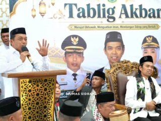 Ustaz Abdul Somad Hadir, Sidrap Penuh Doa Hujan