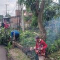Babinsa Koramil 06/Panca Rijang Bersama Warga Gelar Kerja Bakti Ciptakan Lingkungan Bersih dan Asri