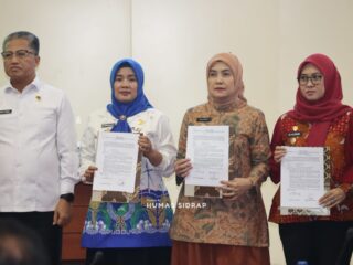 Wabup Sidrap Hadiri Finalisasi Penetapan LP2B, Tegaskan Komitmen Lindungi Lahan Pertanian
