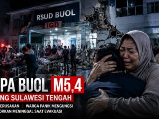 Gempa Buol M5,4: RSUD Rusak, Pasien Dilaporkan Meninggal Saat Evakuasi