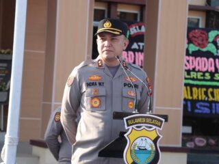 Apel Pagi Perdana, Indra Waspada Ajak Personelnya Tingkatkan Kemampuan, Skill dan Update Kompetensi