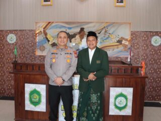 Jalin Sinergi, Kapolres Sidrap Sowan ke Ketua NU Sidrap