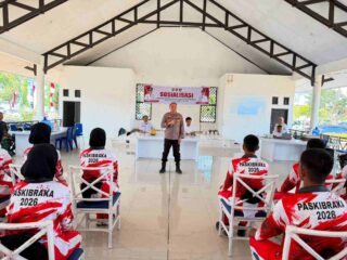 Calon Paskibraka Sidrap Dapat Wejangan Bahaya Narkoba Dari Kapolres Sidrap