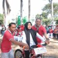 Meriahkan HUT RI ke 81, Kapolres Sidrap Hadiri Jalan Sehat Bersama Forkopimda