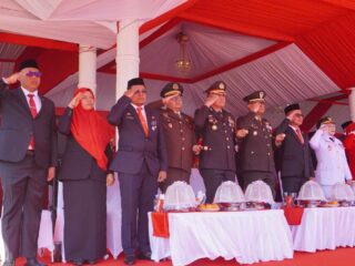 Dandim Sidrap Hadiri Upacara Detik-Detik Proklamasi HUT ke-81 RI