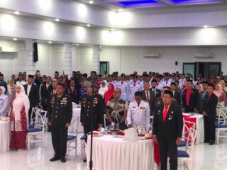 Dandim 1420/Sidrap Hadiri Ramah Tamah dan Pembubaran Paskibraka Kabupaten Sidrap Tahun 2026