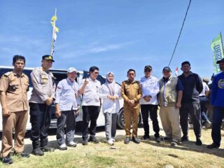 Wagub Sulsel Apresiasi Polres Sidrap, Water Cannon Turun Bantu Sawah Petani