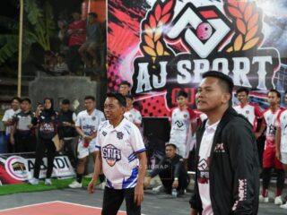 Bupati Sidrap Buka Turnamen Takraw AJ Sport Cup I, Target Cetak Atlet Berprestasi