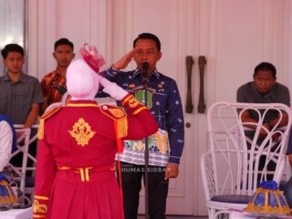 Atraktif, Para Juara Kecamatan Adu Kreativitas di Gerak Jalan Indah Tingkat SMP se-Sidrap