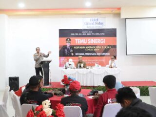 AKBP Indra Waspada Yuda Ajak Pengusaha dan Media Bersama Bangun Sidrap