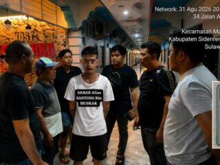 Diduga Curi HP Penghuni Kost, Pria Asal Pinrang Diamankan Resmob Polres Sidrap