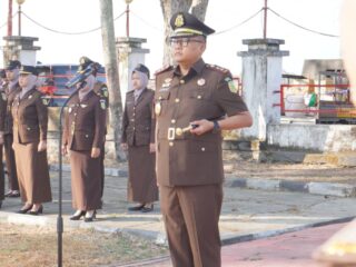 Jelang Hari Lahir Kejaksaan ke-81, Kajari Sidrap Pimpin Ziarah di TMP Mario