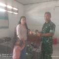 Babinsa Kodim 1420/Sidrap Dampingi Program Makan Bergizi Gratis