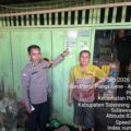 Permudah Warga, Kapolres Sidrap Sebar Nomor Polisi di Setiap Rumah