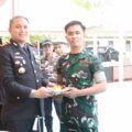Wujud Soliditas TNI-Polri, Kapolres Sidrap Hadiri Upacara Peringatan HUT ke-81 TNI