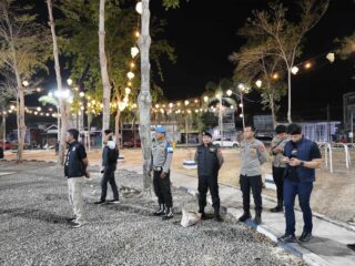 Jaga Kamtibmas, Polres Sidrap Gelar Patroli Rutin Akhir Pekan