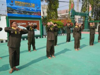 Asah Kemampuan dan Ketangkasan, Prajurit Kodim 1420/Sidrap Tingkatkan Keterampilan Pencak Silat Militer