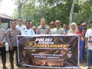Implementasikan Program Quick Wins, Kapolres Sidrap Ajak Warga Peduli Keamanan Lingkungan