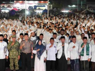 Bukan Sekadar Kemah, Santri Sidrap Rajut Kerukunan di Hadapan Kapolres